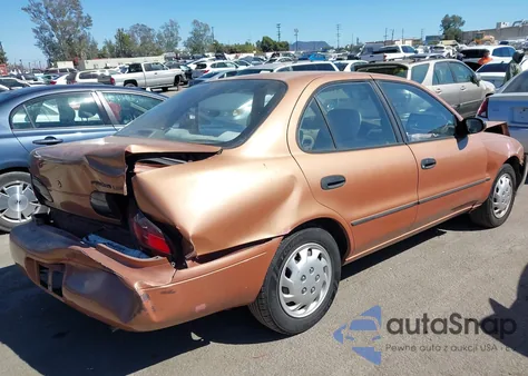 1997 Geo Prizm Lsi from USA, damaged, VIN 1Y1SK5261VZ442754